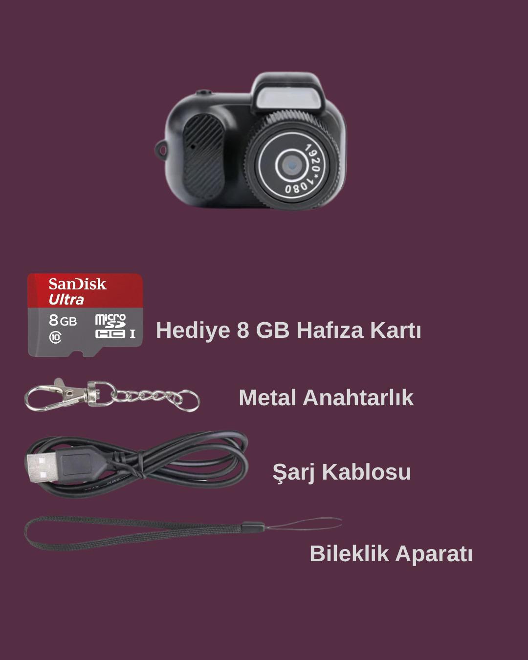 MİNİ RETRO KAMERA